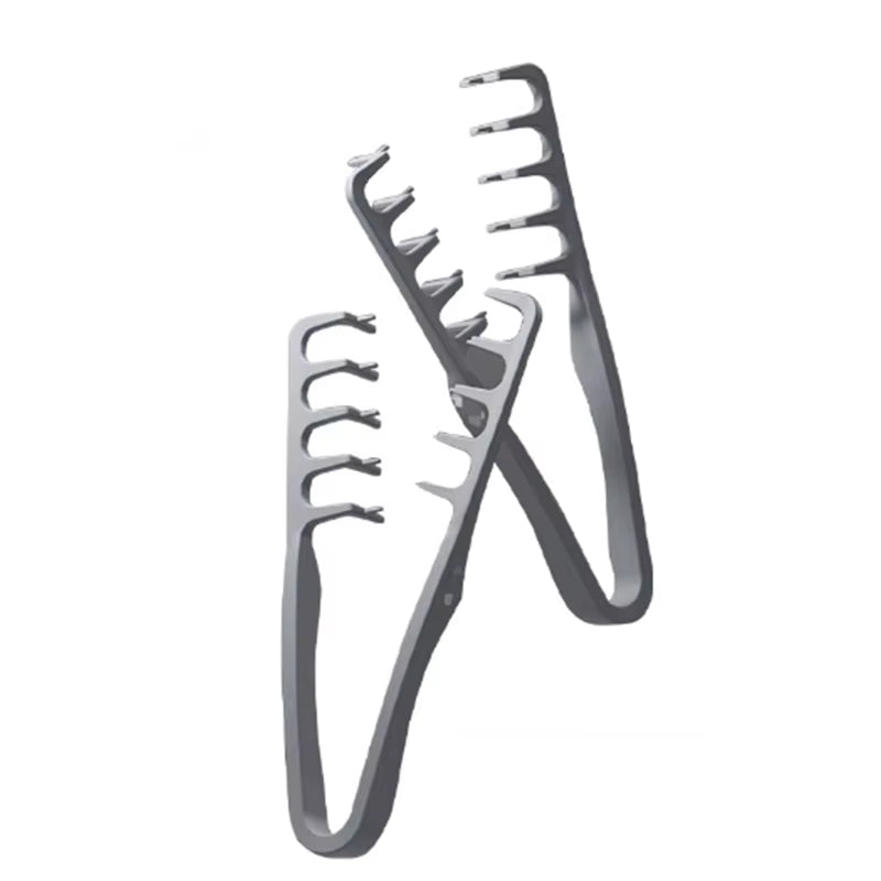 New Volumizing Wide-Tooth Hair Styling Comb Textured Styling Comb Korea Style Seam Covering Bangs Hair Combs for Men